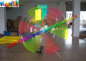 China Kids Inflatable Zorb Water Walking Ball Colored Stripe Hot Air Welded on sale