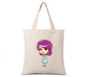 China White Navy Eco Canvas Bags Shopping Tote Bag For School Kids on sale