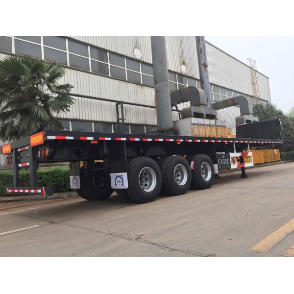 Landing Gear JOST Two-speed Flatbed Semi Trailer for Transporting 20ft 40ft Containers