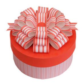 Buy cheap Paper Cylinder - Shaped Gift Box Packaging Pink For Birthday Cake product