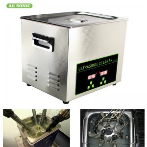 China Stainless Steel 304 Industrial Ultrasonic Cleaner For Carburetor Fuel Injectors Degreasing on sale