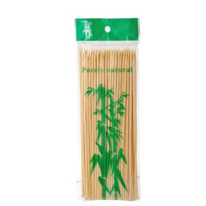 Custom Disposable Bamboo Skewers Compostable Versatile Use Heat Resistance