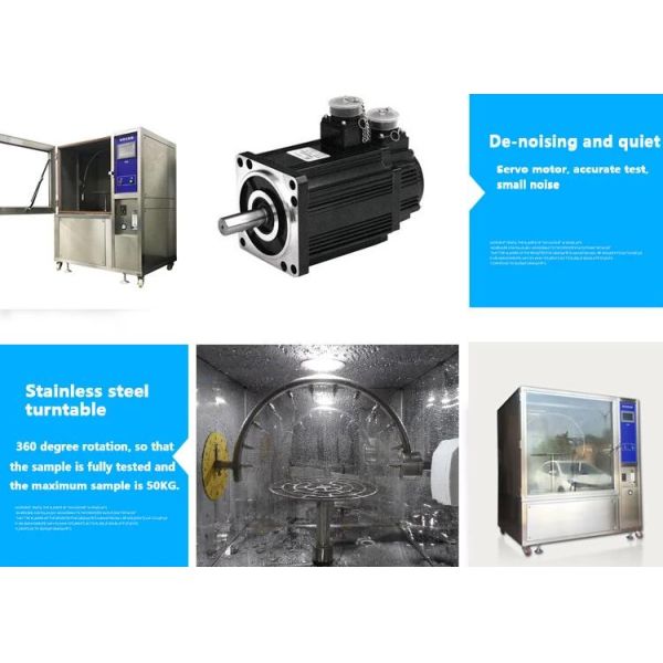 Simulation Environmental Rain Test Chamber For Automobile Parts Lab Equipment