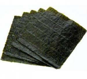 Buy cheap Dark Green Seasoned Dried Sushi Roasted Nori Sheets Seaweed product