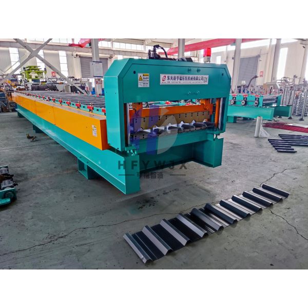 350H Steel Frame Trapezoidal Sheet Forming Machine 12-15M/Min 1000-Type