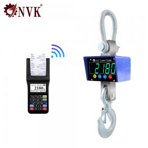 Buy cheap 1/2/3/5/10T Industrial Hook Digital Hanging Scale Wireless Remote Control Hanging Weighing Scale product