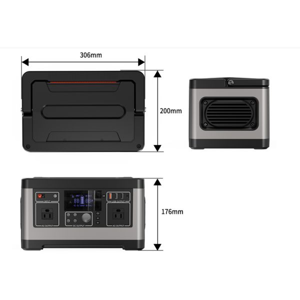Custom Lithium Generator Battery 520wh 500w Portable Power Station