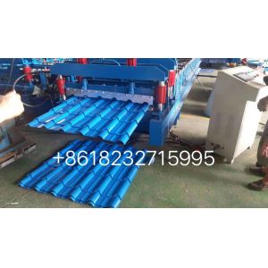 Customized Colour Glazed Tile Roll Forming Machine Computer Numerical Control