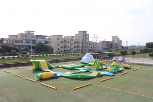Buy cheap Giant Adult Inflatable Aqua Park , Fireproof PVC Inflatable Water Park Games product