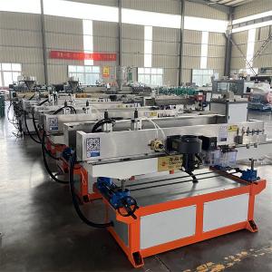 China Electrical Single Wall Corrugated Pipe Machine High Speed HDPE Plastic Pipe Extrusion Line on sale