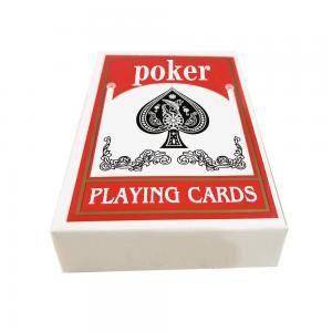 Buy cheap 300g SGS Custom Printed Playing Cards Plastic Poker With Logo Pattern 350gsm product