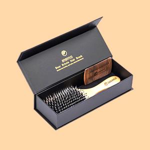 Buy cheap Custom Logo Printing Paper Hair Wave Brush Packaging Box For Hair Brushes product