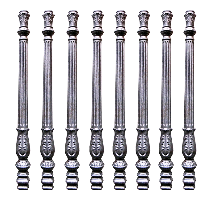 Small Size Cast Iron Railing Parts Home Decoration Balustrade Baluster