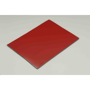 China Red Coffee Decoration Fire Retardant PVDF Aluminum Composite Panel Cladding Lightweight Acp Sheet 3MM 1.22*2.44m For Indoor And Outdoor Building on sale