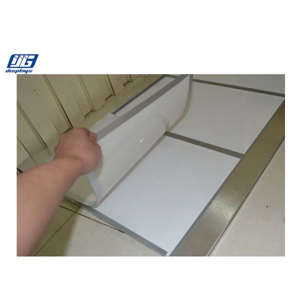 Single Sided Crystal LED Light Box, Menu Board Crystal Led Frame For Store