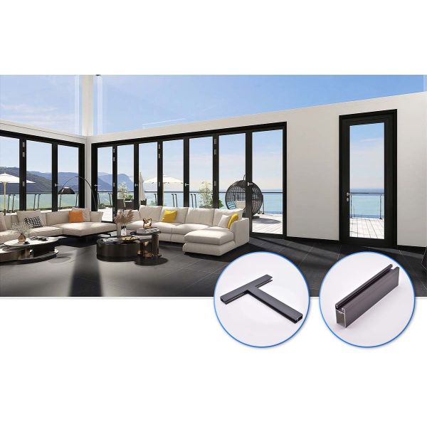 Waterproof 6063 Aluminium Profile Wardrobe 40x40 Aluminium Profile