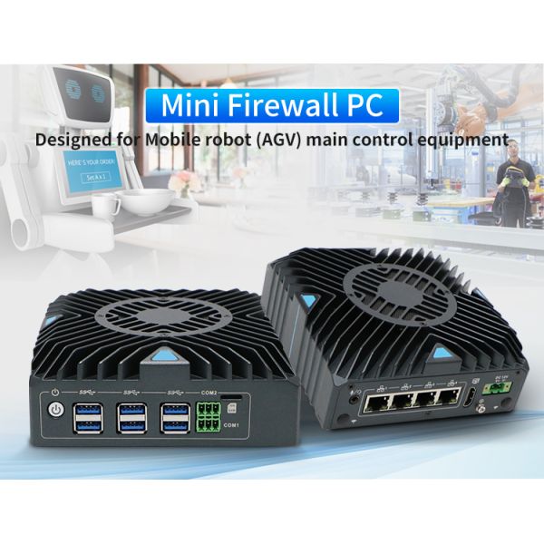 Intel Core i7-10810U 4 Ethernet Ports Firewall Mini PC with 3-Year Warranty