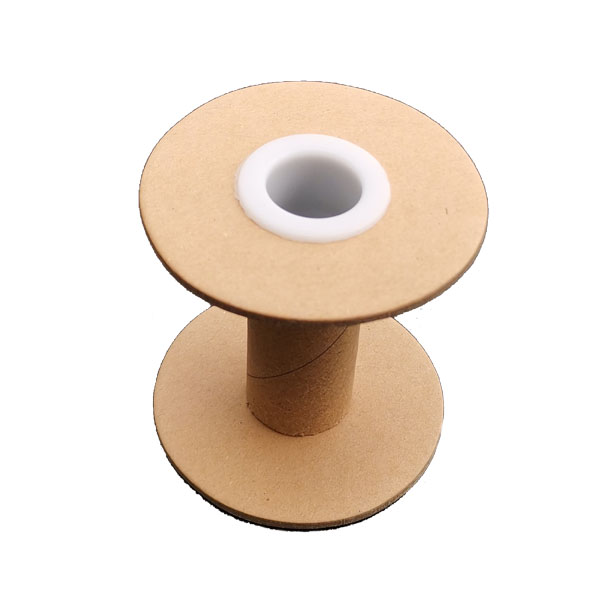Custom Order Recycled Materials Anti-Curl Paper Wire Spool for Consumer Electronics