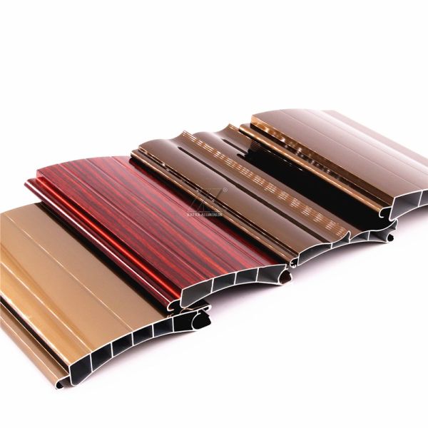 High Quality 6063-T5 Customized Aluminum Roller Shutter Slat Profile