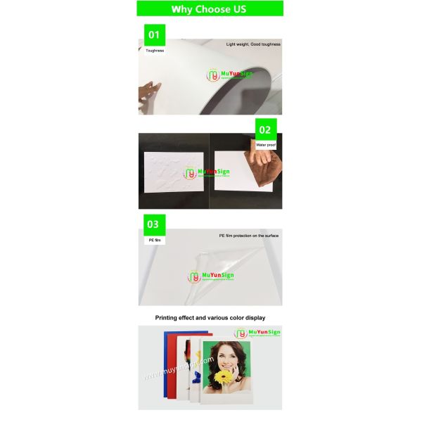 Multiple Density Sintra PVC Board Surface Polishing PVC Plastic Board Billboard