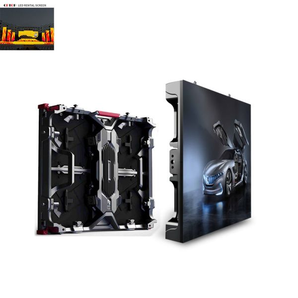High Refresh LED Display Screen Rental with Various Creative Shapes