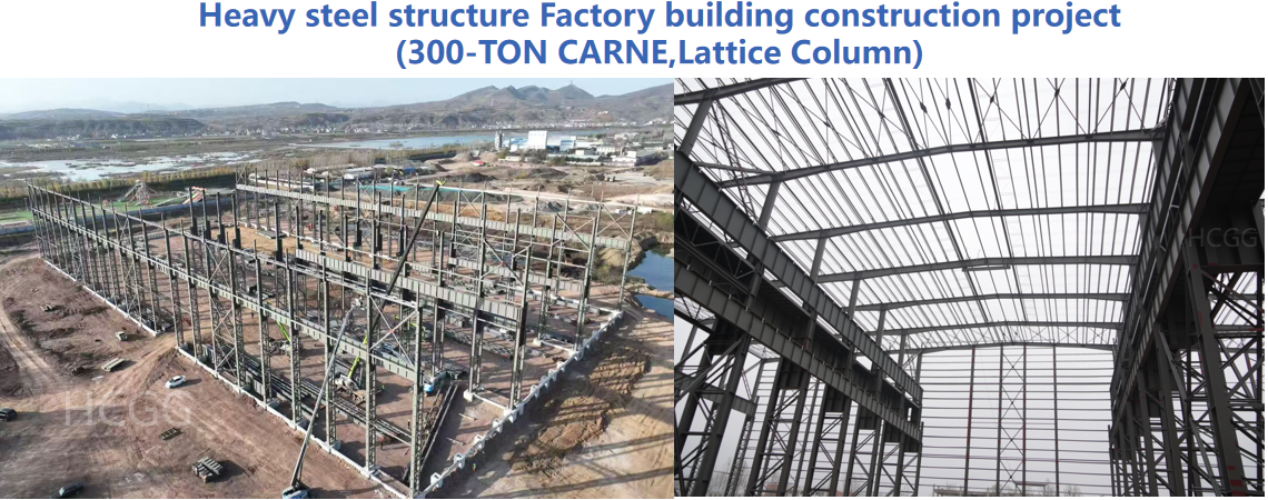 Prefab　High Strength Industrial Steel Structure Fast Construction Windproof Earthquake Resistant　Custom Design