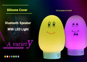 Wireless Bluetooth Speakers colorful and customizable silicone lamp for children gift