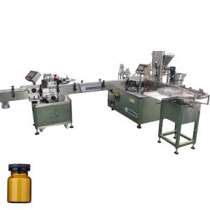Buy cheap 120ml Contact Lenses Cleaning Liquid Solution filling machine  contact lens care solution filling machine product
