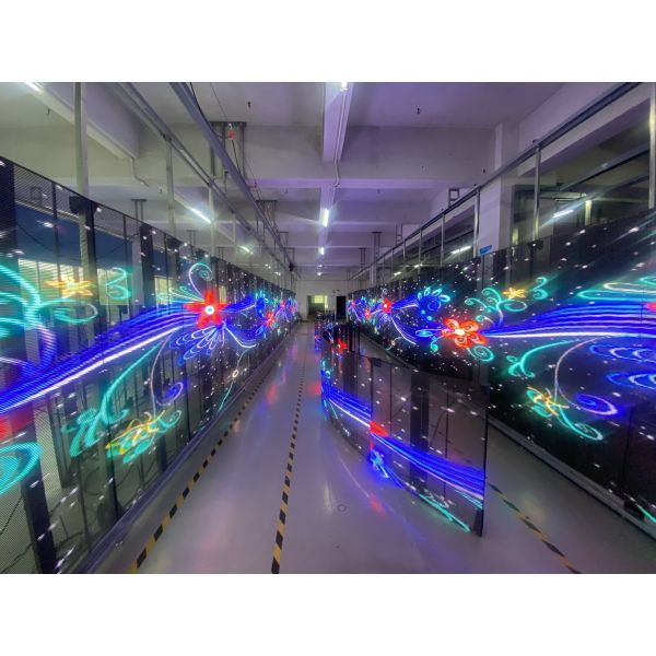 Full Color Transparent Rental Outdoor 2500 Nits P3.91 Transparent LED Screen