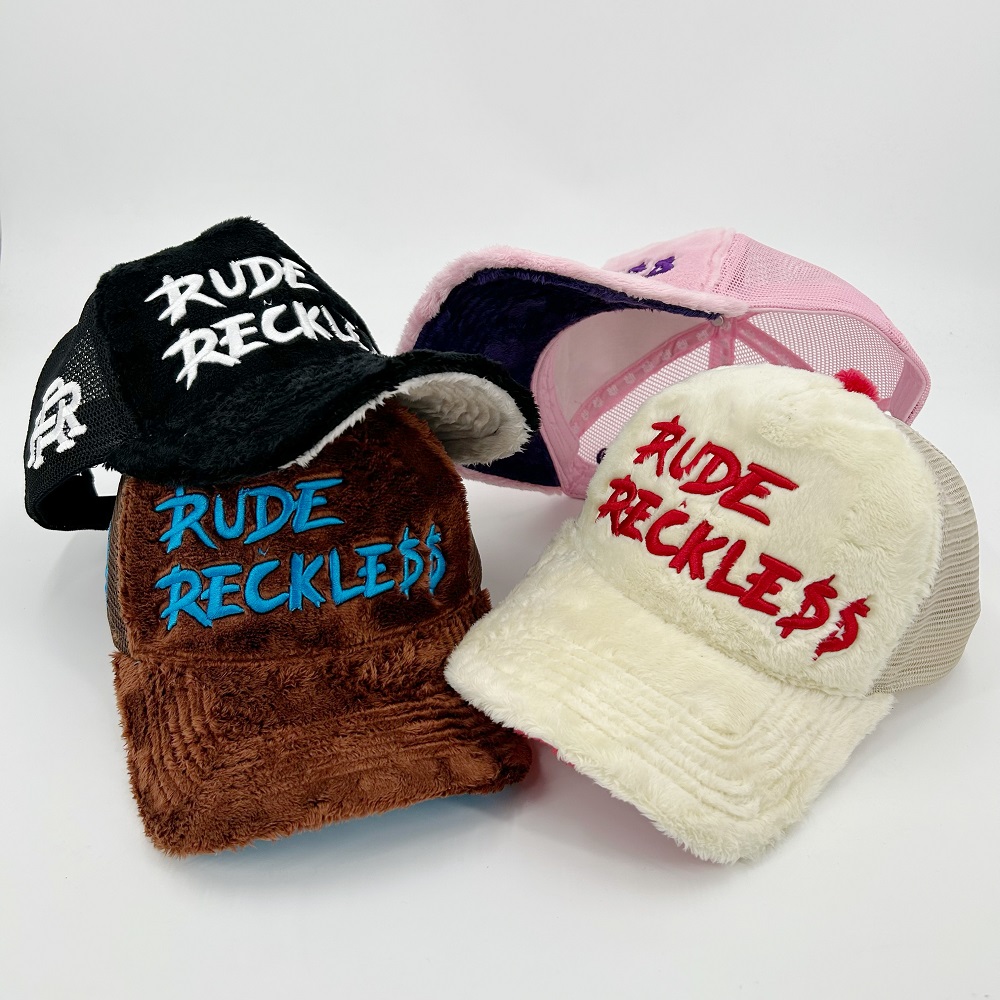 Foam Puff Printing Custom Embroidery Trucker Hats Plain Snapback Cap Breathable