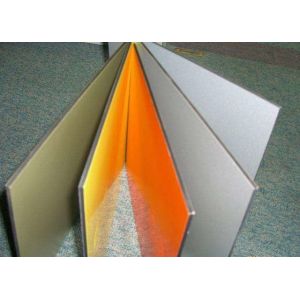 China 1220mm Width High Gloss Aluminum Composite Panel Thickness 3mm on sale