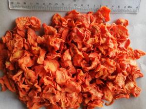 Buy cheap Orange Color Dried Carrot Chips Dry Cool Place Storage 10 * 10 * 3mm HALAL product