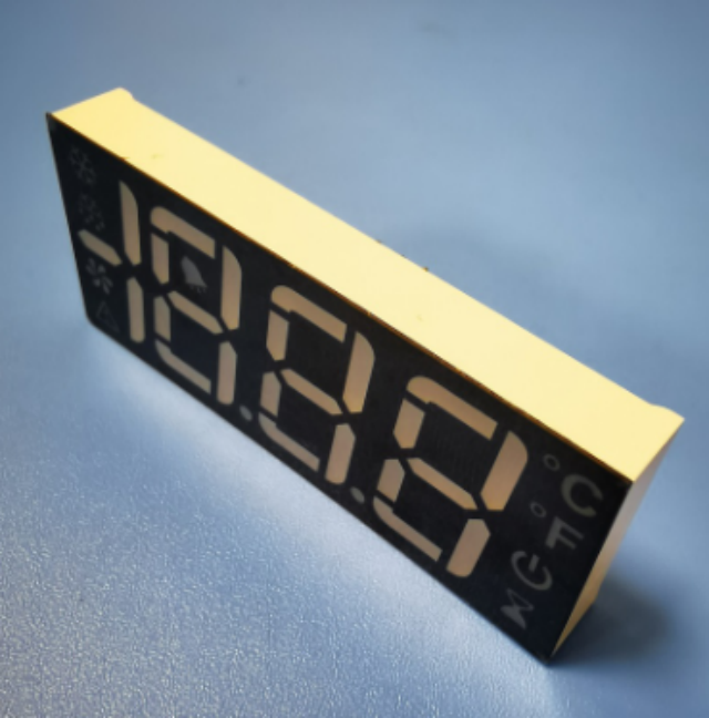 Customized triple digit 7-segment LED display for refrigerator Control Panel