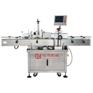 s Wine Bottle Soy Sauce Round Bottle Labeling Machine with 280mm Label Outside