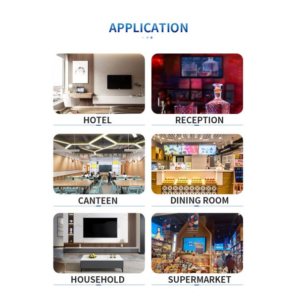 OEM/ODM 32inch Borderless Smart TV - A+ LCD Panel Ultra Slim Bezel 2K/4K UHD Display Commercial Sizes TVs