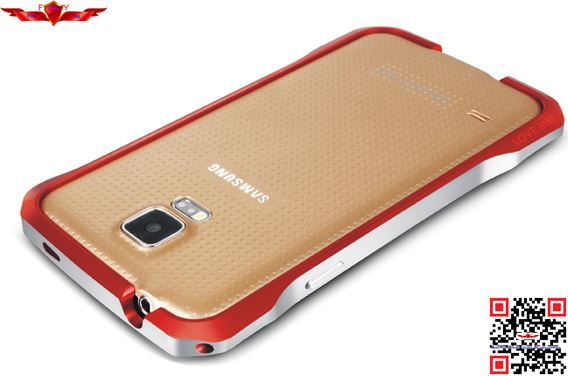 Unique Fashion Design Import Aluminum CNC Processing Bumper For Samsung Galaxy S5