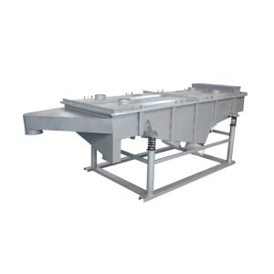 China Quick Lime Powder Linear Vibrating Screen Machine Rectangular Separator on sale