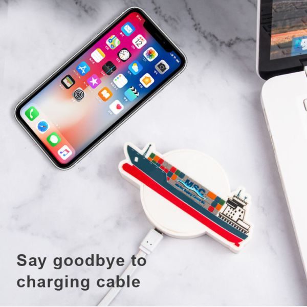 Customized PVC Wireless Charger, 10W High-quality & Fast Charging for smartphones