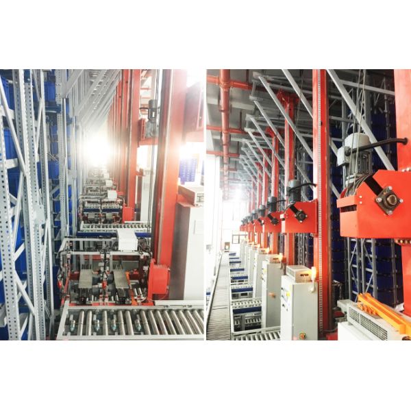 MiniLoad Stacker Crane ASRS Material Box Stacker Crane Automatic Storage and Retrieval System