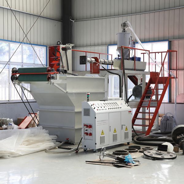 90mm Screw Diameter Geocell Machine Geo Composite Recycled Plastic Extruder