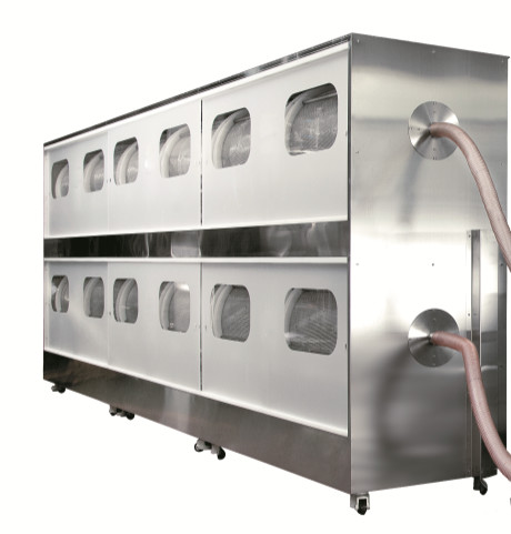 Softgel Capsules 2 Layers Encapsulation Tumbler Dryer With Big Air Blowers