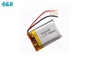Buy cheap Long Cycle Life Lithium Polymer Rechargeable Battery 3.7V 602535 For MP3 MP4 Player product