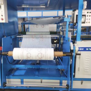 China 1100x1100MM Roll To Roll Screen Printing Machine 20g/M2 Thickness CE on sale