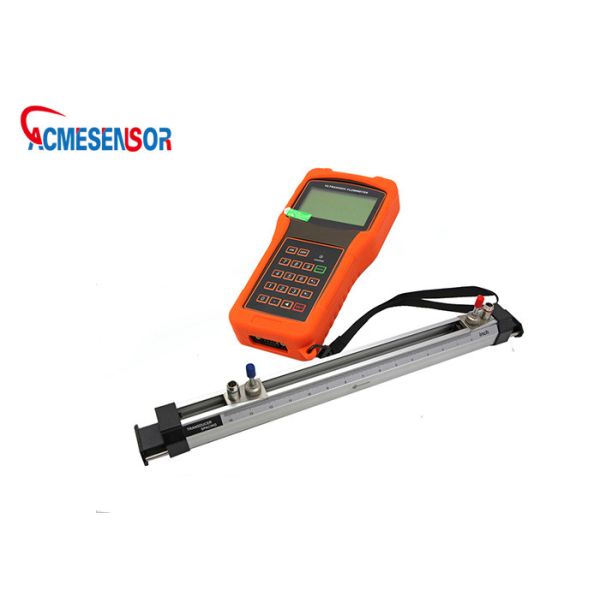 Quality Industrial Handheld Ultrasonic Alcohol Flow Meter Non Contact Water Flow Meter for sale