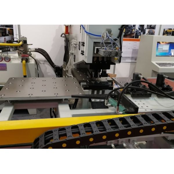 CNC Plate Punching Machine With Overall Dimension 3.2*3*2.6 Meters For Plate Processing