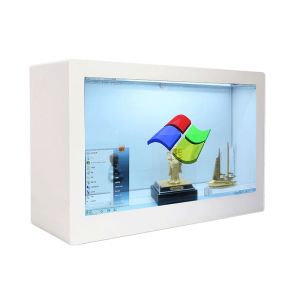 4K Transparent LCD Display Box Customizable LCD See Through Display