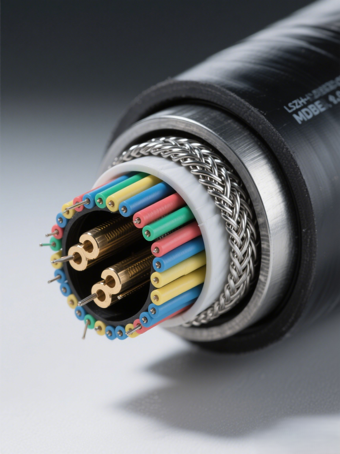 Industrial Grade Geographical Armored Optical Cable Multimode For Underground Pipeline Monitoring