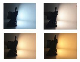 6000 Lumen Portable 18V Work Light With Stepless Adjustable Colour Temperature