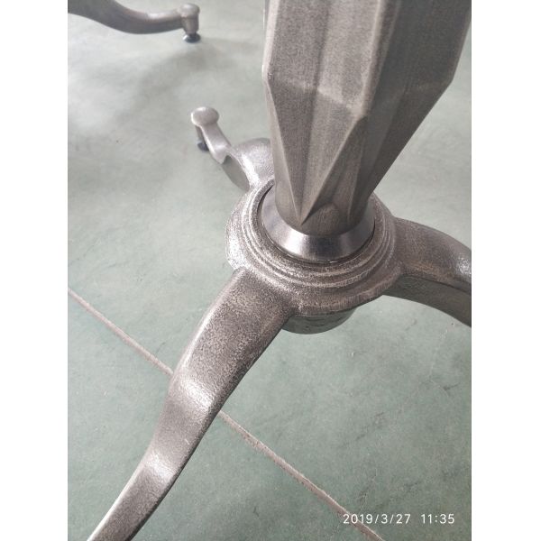 Modern Commercial Table Bases / Cast Iron Table Base Unfinished Colour