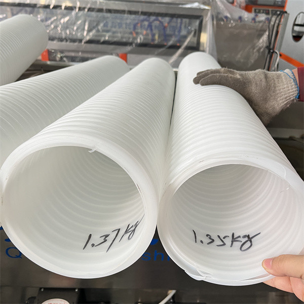 Advanced HDPE Double Wall Corrugated Pipe Machine with Vacuum Forming and In-line Belling System